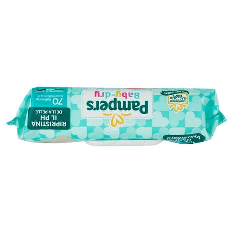Pampers Baby-dry Fresh Salviette 70 pz